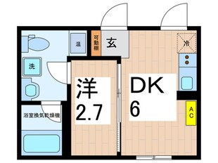 Comfair菊川の物件間取画像